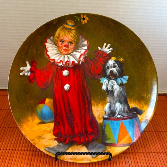 2/$15. “Tommy the Clown” from McClelland Children's Circus Collection (1982) - Picture 1 of 8